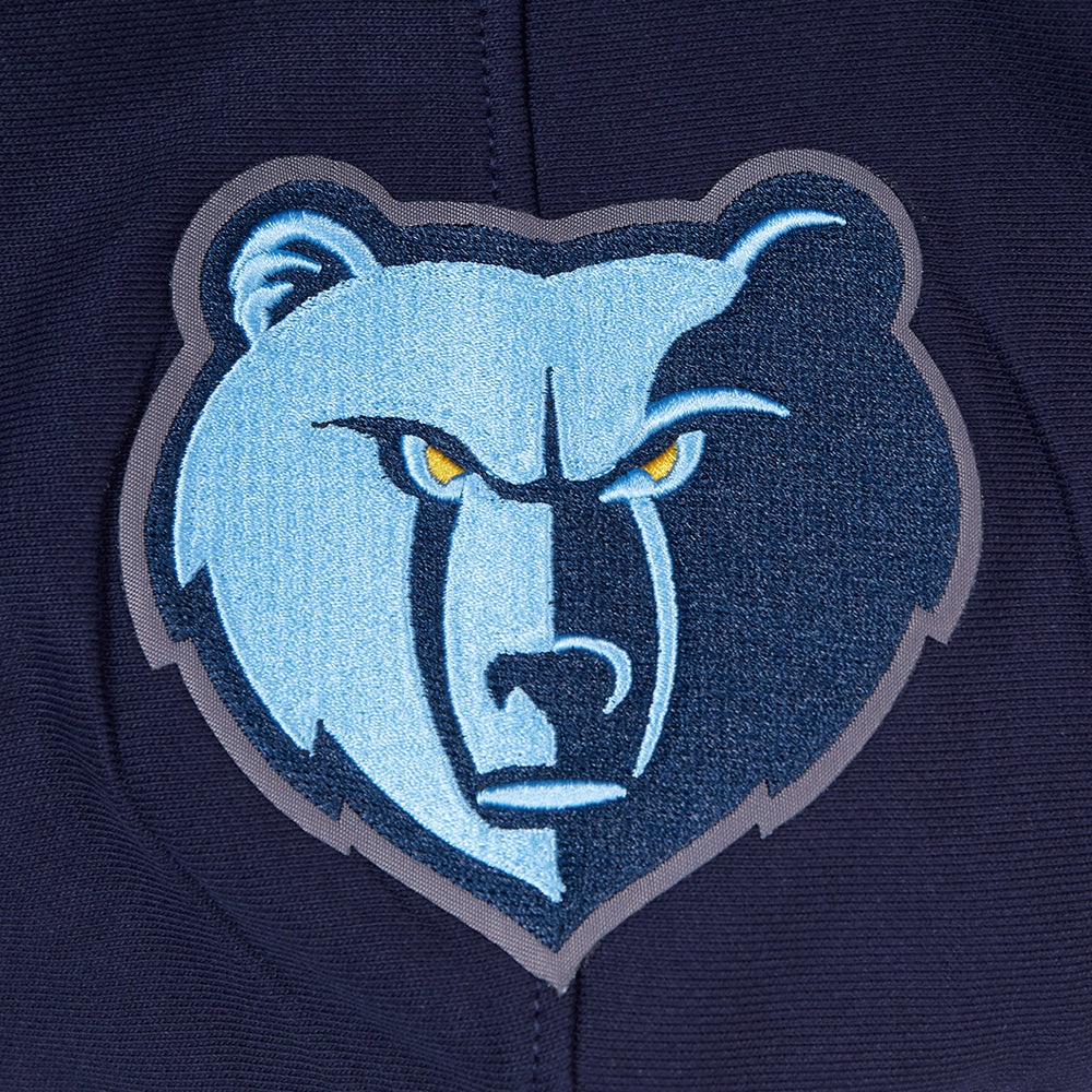 NBA MEMPHIS GRIZZLIES CITY ARCH MEN'S FLC PO HOODIE (MIDNIGHT NAVY)
