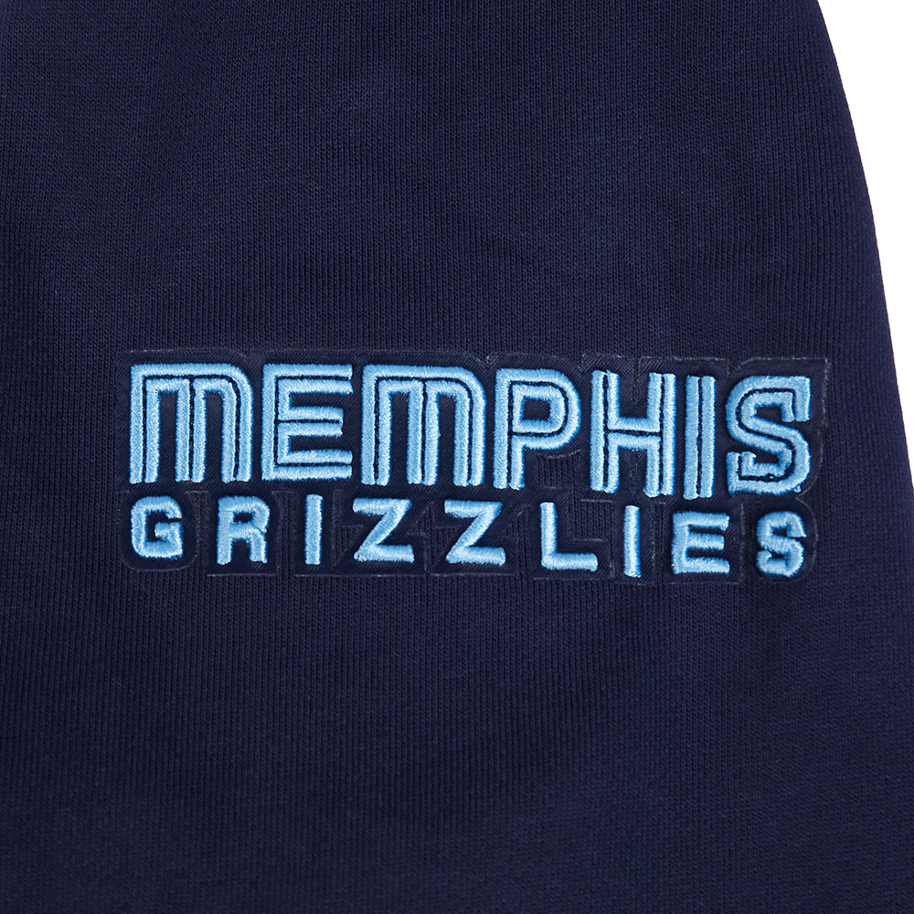 NBA MEMPHIS GRIZZLIES CITY ARCH MEN'S FLC PO HOODIE (MIDNIGHT NAVY)