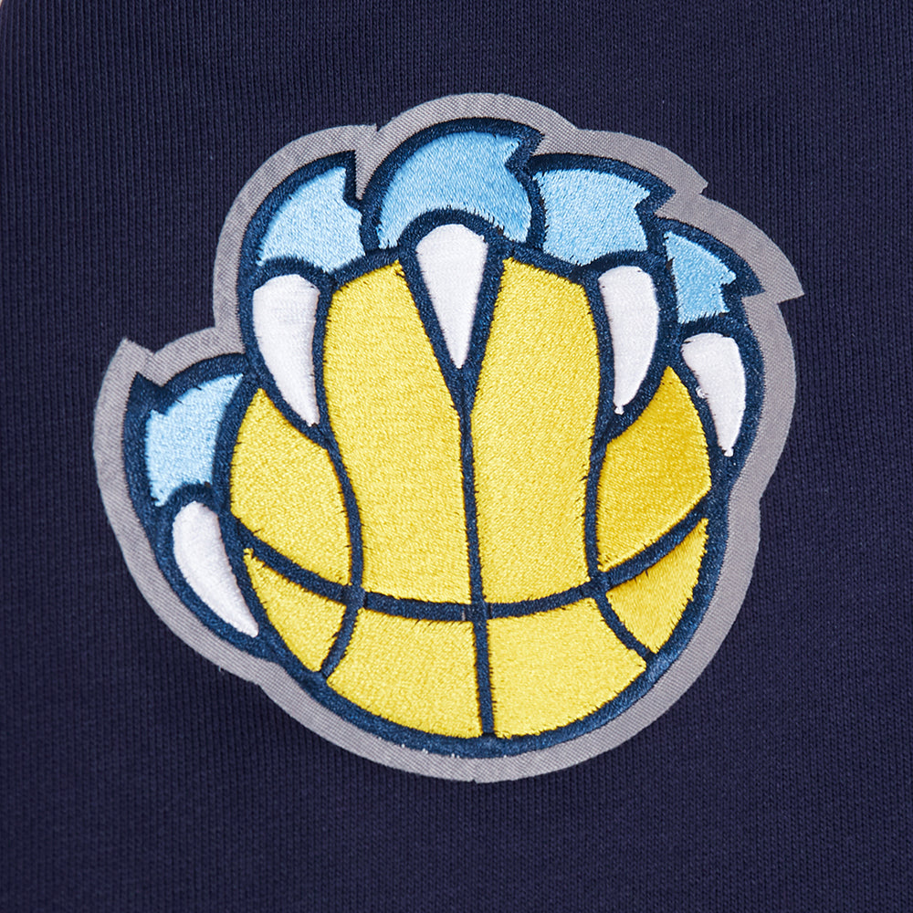 NBA MEMPHIS GRIZZLIES CITY ARCH MEN'S FLC PO HOODIE (MIDNIGHT NAVY)