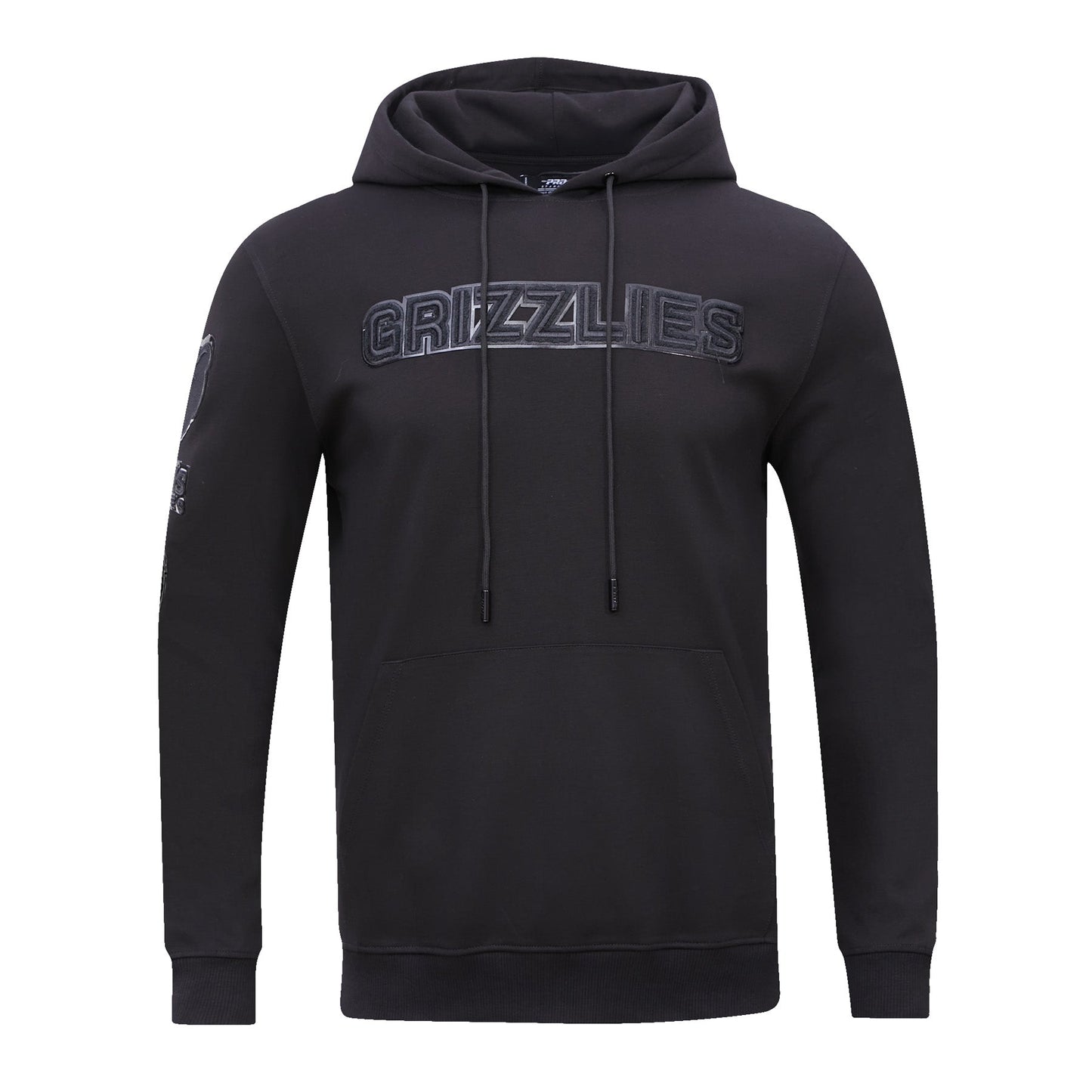 NBA MEMPHIS GRIZZLIES TRIPLE BLACK MEN'S PULLOVER HOODIE (TRIPLE BLACK)