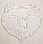 NBA MEMPHIS GRIZZLIES NEUTRAL CHANDAIL À COL ROND EN MOLLETON À ÉPAULES TOMBANTES (COQUILLE D'ŒUF)