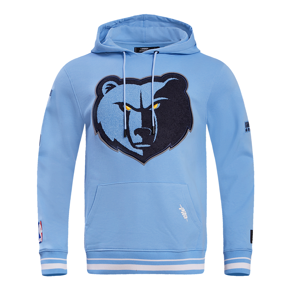 NBA MEMPHIS GRIZZLIES RETRO CLASSIC CHANDAIL À CAPUCHON POUR HOMME (BLEU UNIVERSITÉ)