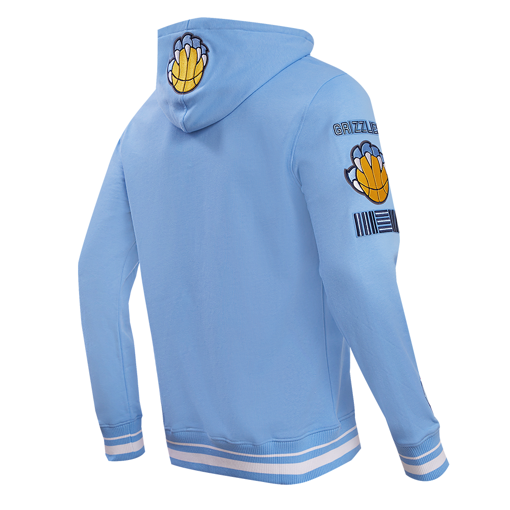 NBA MEMPHIS GRIZZLIES RETRO CLASSIC CHANDAIL À CAPUCHON POUR HOMME (BLEU UNIVERSITÉ)