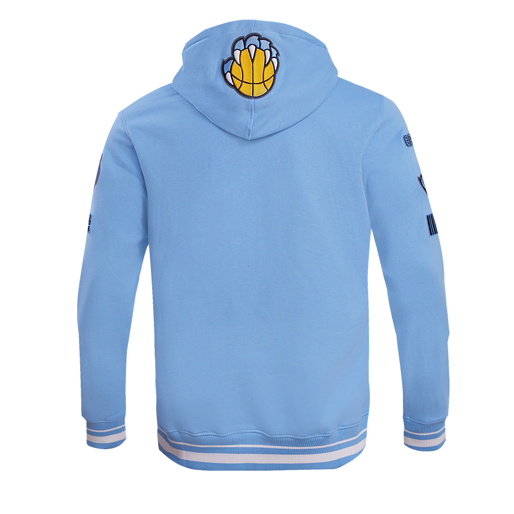 NBA MEMPHIS GRIZZLIES RETRO CLASSIC CHANDAIL À CAPUCHON POUR HOMME (BLEU UNIVERSITÉ)