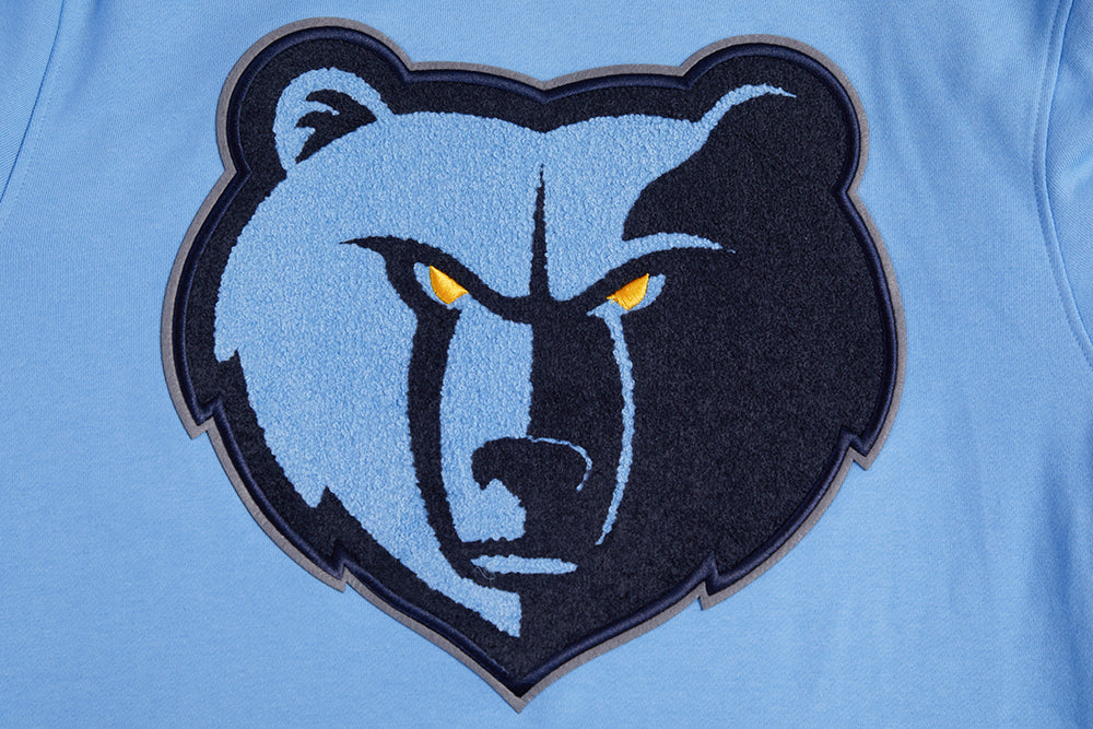 NBA MEMPHIS GRIZZLIES RETRO CLASSIC CHANDAIL À CAPUCHON POUR HOMME (BLEU UNIVERSITÉ)