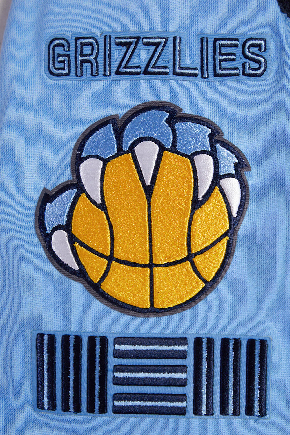 NBA MEMPHIS GRIZZLIES RETRO CLASSIC CHANDAIL À CAPUCHON POUR HOMME (BLEU UNIVERSITÉ)