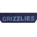 NBA MEMPHIS GRIZZLIES CLASSIC CHANDAIL À CAPUCHON EN MAILLE DOUBLE ET CHENILLE POUR HOMME (MARINE MINUIT)