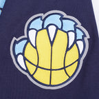 NBA MEMPHIS GRIZZLIES CLASSIC CHANDAIL À CAPUCHON EN MAILLE DOUBLE ET CHENILLE POUR HOMME (MARINE MINUIT)