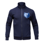 NBA MEMPHIS GRIZZLIES CLASSIC MEN'S DK TRACK JACKET (MIDNIGHT NAVY)