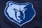 NBA MEMPHIS GRIZZLIES CLASSIC MEN'S DK TRACK JACKET (MIDNIGHT NAVY)