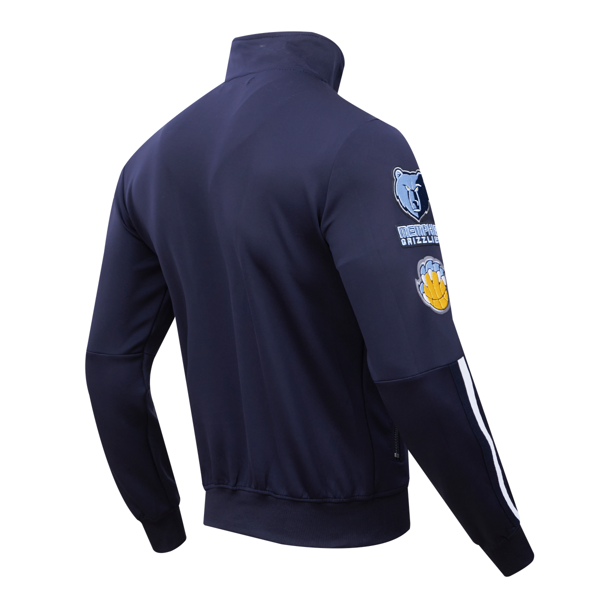 NBA MEMPHIS GRIZZLIES CLASSIC MEN'S DK TRACK JACKET (MIDNIGHT NAVY)