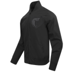 NBA MEMPHIS GRIZZLIES NEUTRAL MEN'S  TWILL JACKET (BLACK)