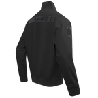 NBA MEMPHIS GRIZZLIES NEUTRAL MEN'S  TWILL JACKET (BLACK)