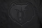 NBA MEMPHIS GRIZZLIES NEUTRAL MEN'S  TWILL JACKET (BLACK)