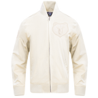 NBA MEMPHIS GRIZZLIES NEUTRAL MEN'S  TWILL JACKET (EGGSHELL)