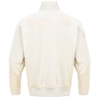 NBA MEMPHIS GRIZZLIES NEUTRAL MEN'S  TWILL JACKET (EGGSHELL)
