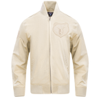 NBA MEMPHIS GRIZZLIES NEUTRAL MEN'S  TWILL JACKET (EGGSHELL)