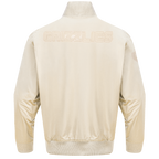 NBA MEMPHIS GRIZZLIES NEUTRAL MEN'S  TWILL JACKET (EGGSHELL)