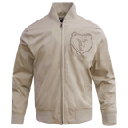 NBA MEMPHIS GRIZZLIES NEUTRAL BLOUSON EN SERGÉ POUR HOMME (TAUPE)