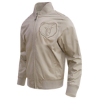 NBA MEMPHIS GRIZZLIES NEUTRAL BLOUSON EN SERGÉ POUR HOMME (TAUPE)