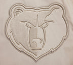 NBA MEMPHIS GRIZZLIES NEUTRAL BLOUSON EN SERGÉ POUR HOMME (TAUPE)