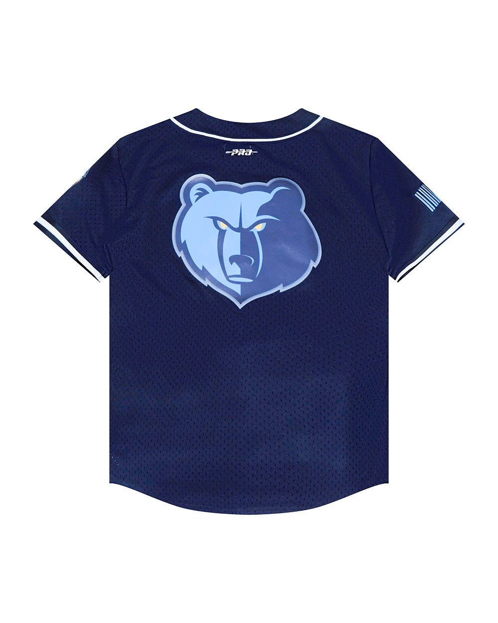 NBA MEMPHIS GRIZZLIES CLASSIC CHEMISE BOUTONNÉE EN FILET POUR GARÇON JUNIOR (MARINE MINUIT)