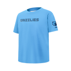 NBA MEMPHIS GRIZZLIES CLASSIC BIG BOY'S SINGLE JERSEY TEE (UNIVERSITY BLUE)