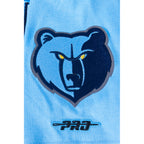 NBA MEMPHIS GRIZZLIES CLASSIC BIG BOY'S SINGLE JERSEY TEE (UNIVERSITY BLUE)