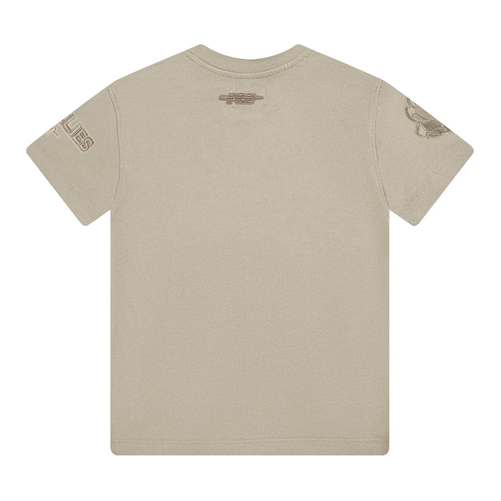 NBA MEMPHIS GRIZZLIES NEUTRAL BIG BOYS SINGLE JERSEY TEE (TAUPE)