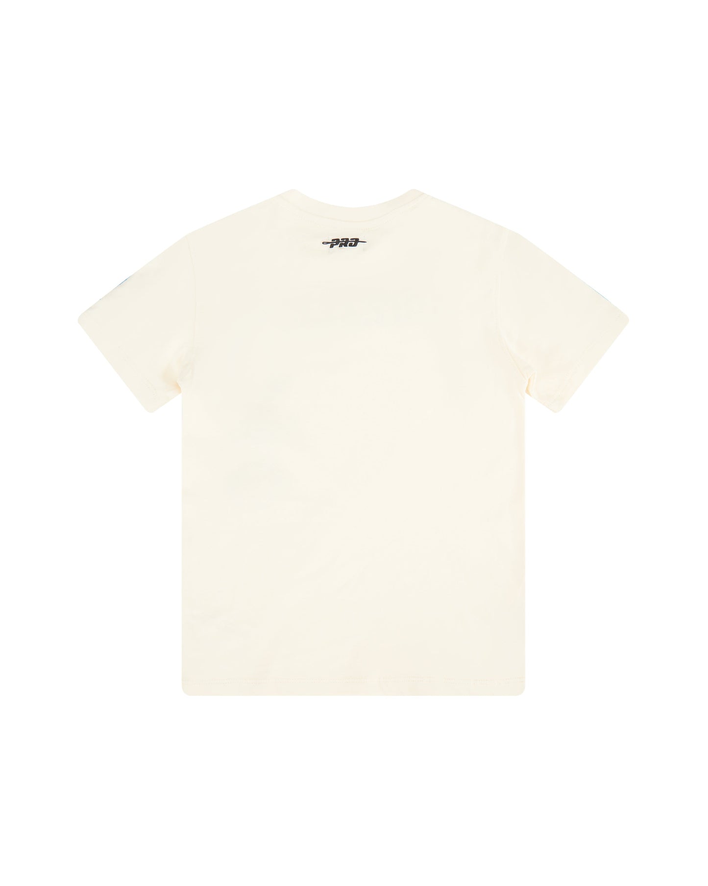 NBA MEMPHIS GRIZZLIES RETRO CLASSIC BIG BOYS SHORT SLEEVE TAPING TEE (EGGSHELL/ UNIVERSITY BLUE)