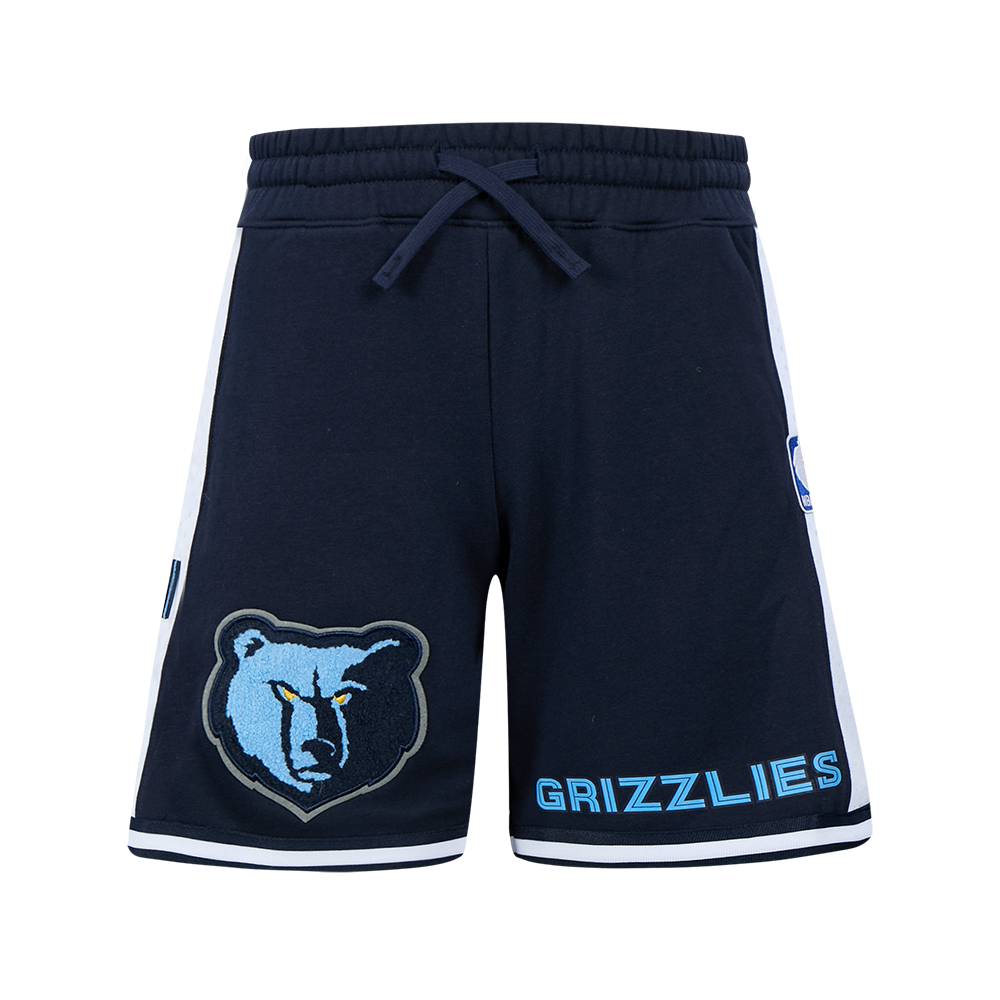 NBA MEMPHIS GRIZZLIES CLASSIC BIG BOY'S FLEECE 2.0 SHORT (MIDNIGHT NAVY)