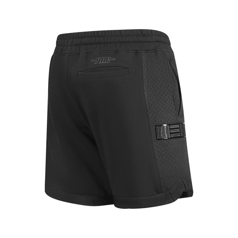 NBA MEMPHIS GRIZZLIES TRIPLE BLACK BIG BOY'S FLC 2.0 SHORT (JET BLACK)
