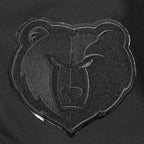 NBA MEMPHIS GRIZZLIES TRIPLE BLACK BIG BOY'S FLC 2.0 SHORT (JET BLACK)