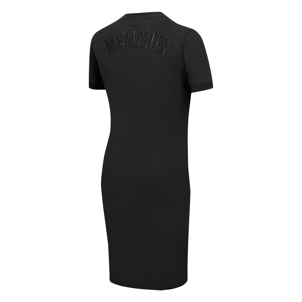NBA MEMPHIS GRIZZLIES TRIPLE BLACK WOMEN'S BODY CON DRESS (TRIPLE BLACK WOMEN'S)