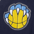 NBA MEMPHIS GRIZZLIES CLASSIC CHANDAIL À CAPUCHON EN MOLLETON À GLISSIÈRE POUR GARÇON JUNIOR (MARINE MINUIT)