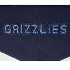 NBA MEMPHIS GRIZZLIES CLASSIC CHANDAIL À CAPUCHON EN MOLLETON À GLISSIÈRE POUR GARÇON JUNIOR (MARINE MINUIT)