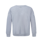 NBA MEMPHIS GRIZZLIES NEUTRAL BIG BOY'S FLC CREWNECK (DARK HEATHER GRAY)
