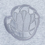 NBA MEMPHIS GRIZZLIES NEUTRAL BIG BOY'S FLC CREWNECK (DARK HEATHER GRAY)