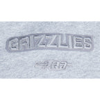 NBA MEMPHIS GRIZZLIES NEUTRAL BIG BOY'S FLC CREWNECK (DARK HEATHER GRAY)