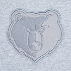 NBA MEMPHIS GRIZZLIES NEUTRAL BIG BOY'S FLC CREWNECK (DARK HEATHER GRAY)