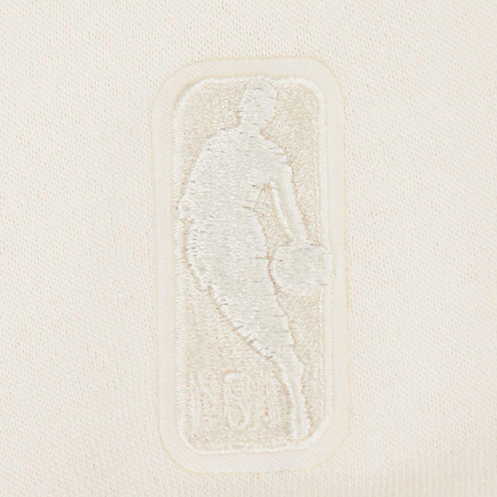 NBA MEMPHIS GRIZZLIES NEUTRAL BIG BOY'S FLEECE CREWNECK (EGGSHELL)