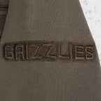 NBA MEMPHIS GRIZZLIES NEUTRAL BIG BOY'S FLC PO HOODIE (DARK TAUPE)