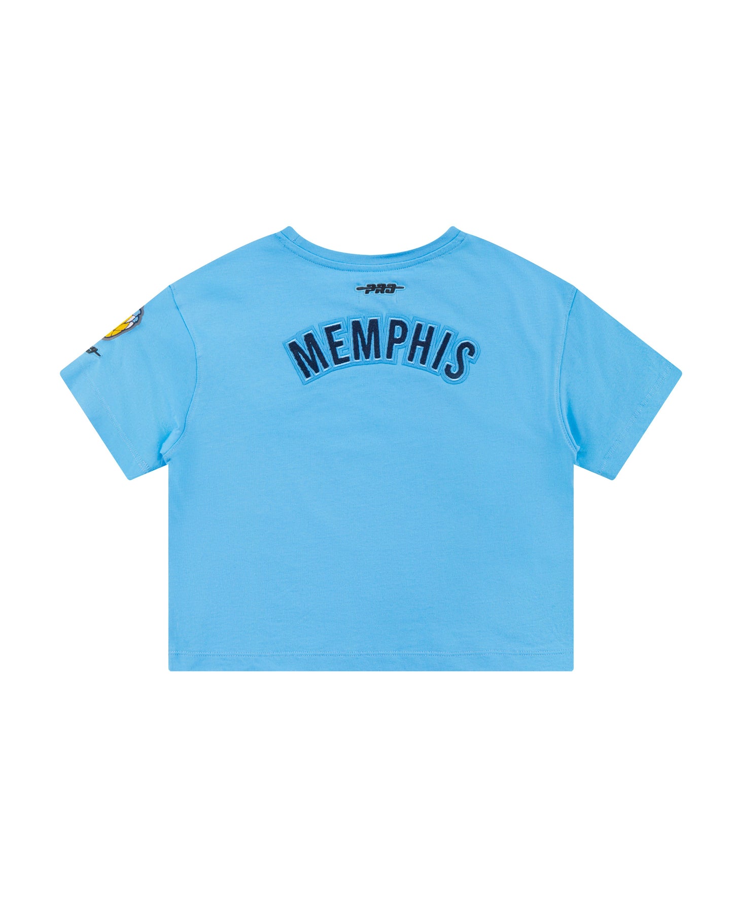 NBA MEMPHIS GRIZZLIES CLASSIC BIG GIRLS SS BOXY TEE (UNIVERSITY BLUE)
