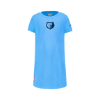 NBA MEMPHIS GRIZZLIES CLASSIC ROBE T-SHIRT POUR FILLE JUNIOR (BLEU UNIVERSITÉ)