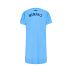 NBA MEMPHIS GRIZZLIES CLASSIC ROBE T-SHIRT POUR FILLE JUNIOR (BLEU UNIVERSITÉ)