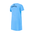 NBA MEMPHIS GRIZZLIES CLASSIC ROBE T-SHIRT POUR FILLE JUNIOR (BLEU UNIVERSITÉ)