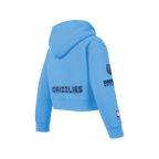 NBA MEMPHIS GRIZZLIES CLASSIC BIG GIRL'S FLC FZ HOODIE (UNIVERSITY BLUE)