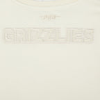 NBA MEMPHIS GRIZZLIES NEUTRAL CHANDAIL À COL ROND EN MOLLETON POUR FILLE JUNIOR (COQUILLE D'ŒUF)