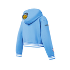 NBA MEMPHIS GRIZZLIES RETRO CLASSIC CHANDAIL À CAPUCHON EN MOLLETON CÔTELÉ POUR FILLE JUNIOR (BLEU UNIVERSITÉ)