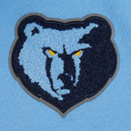 NBA MEMPHIS GRIZZLIES RETRO CLASSIC CHANDAIL À CAPUCHON EN MOLLETON CÔTELÉ POUR FILLE JUNIOR (BLEU UNIVERSITÉ)